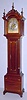  C.1965, Massachusetts, Mini Roxbury tall case with German, Junghans, Westminster chime movement (from a bracket clock). 