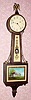  C.1930, Waltham Watch Co., Waltham, Mass., Weight driven 8-day timepiece in a mahogany case. 