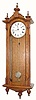  C.1890, E. Howard and Co., Boston, "Regulator No. 59-6", in oak, 8-day, single iron weight. 