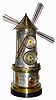  C.1880, French "Windmill", from the Industrial Series of animated clocks, in very good original condition.