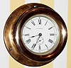 C.1903, Seth Thomas, Clock Co., Engine or Wardroom Clock , 8-day time only.