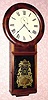  C.1874, Seth Thomas Clock Co., Thomaston, Conn., "Regulator No. 1" , 8-day wall timepiece. 