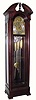  C.1920, Colonial Mfg. Co., Zeeland, Mich, Model 1317, Hall Clock, dual chime on 7 tubes, 3-weight with moon phase. 