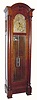  C.1910, American, Self Winding Tall case with solenoid chiming mechanism (less tubes). 
