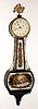  C.1919, Herschede Hall Clock Co., Cincinnati, Ohio, rare weight banjo, serial No. 7415, 8-day, for Bigelow, Kennard and Co., Boston. 