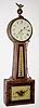  C.1825, Aaron Willard, Jr., Boston, 8-day banjo timepiece. 