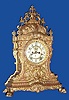 C.1901, Ansonia Clock Co., Brooklyn, NY, "Teutonic" , 8-day time/strike "real bronze" mantel clock.