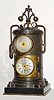  C.1880, French, "Vertical Steam Boiler" with governor (not animated), clock and barometer, from the Industrial Series. 