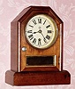  C.1880, Seth Thomas Clock Co., Thomaston, Conn., "Octagon Top "A", 30-hour cottage timepiece. 