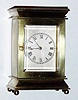  C.1840, English, Carriage Timepiece, a watch conversion as was common at the time. 