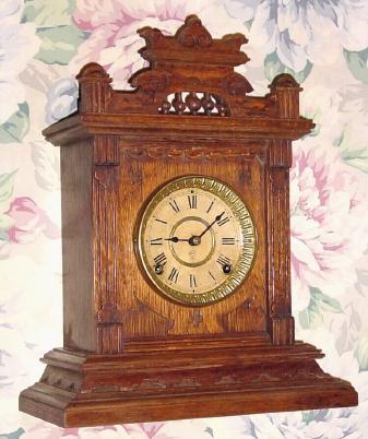 C.1890, Seth Thomas Clock Co., "Selma", 8-day time/strike city series mantel clock. — Antique Clocks Price Guide