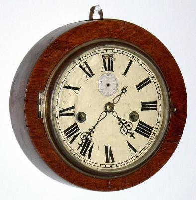 C.1900, Seth Thomas Clock Co., 8-day lever wall timepiece. — Antique Clocks Price Guide