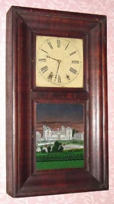 C.1870, Jerome and Co., New Haven, Conn., 8-day time/strike OG shelf clock. — Antique Clocks Price Guide