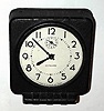 C. 1943, Westclox, LaSalle, IL, WAR ALARM, made of pressed, molded paper, painted with dull crinkle finish. 