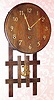 C.1910, Sessions Clock Co., "Bahama", 8-day mission style wall timepiece. 