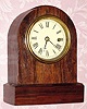 C.1865, Seth Thomas Clock Co., "Cabinet No. 1", 30-hour cottage timepiece with an H-Type movement. 