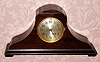 C.1920, Chelsea Clock Co., "Babro No. 110", 8-day time and house strike tambour style mantel clock made for Tiffany and Co, New York (on dial). 