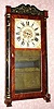 C.1830, E. Terry and Son, Plymouth, Conn., 30-hour time/strike wood movement, lg. quarter column and splat shelf clock. 