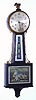 C.1925, New Haven WARING  Banjo, 8-day time and strike, spring movement, full size. 