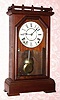 C.1886, Seth Thomas Clock Co., "Omaha", city series 8-day time/strike mantel clock. 