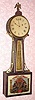 C.1830, Unknown, 8-day weight driven banjo timepiece. 