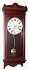 C.1890, Mixed Lot consisting of a Self Winding Clock Co. case No. 18 with a Seth Thomas No. 30 movement, pendulum and weight. The Self Winding Clock Co. was buying many of their cases from Seth Thomas. 