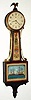 C.1930, Sangamo Electric Co., Springfield, Ill., electric banjo timepiece. These cases are virtually identical to those used by Waltham, with mitered and reinforced corners. 