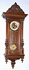 C.1900, German, F. Mauthe, Walnut cased spring regulator, in an Alt Deutsch style wall case, 8-day. 
