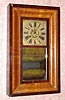 C.1840, Atkins and Porter, Bristol, Conn., 30-hour time and strike OG shelf clock. 