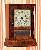 C.1860, Seth Thomas Clock Co., "Cottage O", 30-hour rosewood cottage timepiece. 