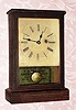 C.1855, T. S. Sperry, 25 John St., New York, 30-hour Cottage timepiece. 