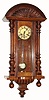 C.1910, German, Kienzle, 8-day time and gong strike "R/A", spring regulator wall clock. 