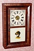 C.1875, Seth Thomas Clock Co., "Kitchen", 8-day time/strike/alarm bevel front sideboard clock. 