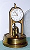 C.1929, Tiffany Never-Wind, Buffalo, NY, MODEL 1100, 4.5v battery energized timepiece with original glass dome 