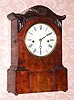 C.1850, Anglo-American, 8-day time and strike fusee movement mantel clock. 