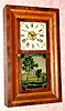 C.1840, Silas Hoadley, Plymouth, Conn., 30-hour time/strike OG shelf clock. 