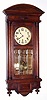 C.1920, German, Gustav Becker, Fancy Westminster box clock with some Alt Deutsch flavor, and with 9 panes of heavy beveled glass. 