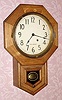 C.1924, Seth Thomas Clock Co., "Drop Octagon 10 Inch", 8-day wall timepiece (mixed lot). 
