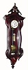 C.1860, Austrian, Mini 1-weight Timepiece,  in a serpentine case with grained finish, 8-day. 