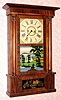 C.1840, Spencer and Wooster and Co., Salem Bridge, Empire Style shelf clock, 8-day, two weight. 