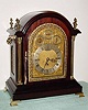 C.1890, English for Bigelow and Kennard, Boston, 3-Chain Fusee, 9-Bell, quarter chiming bracket clock in the Georgian style. 