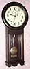 C.1890, Seth Thomas Clock Co., "Regulator No. 2", 8-day weight, wall timepiece. 