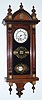 C.1880, German, "R-A" Style regulator with DAY, DATE and MONTH, in a walnut case with gilt/black front tablet. 