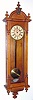 C.1901, Ansonia Clock Co., CAPITOL, double spring timepiece, 8-day with seconds bit, in an oak case. 