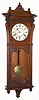 C.1884, Seth Thomas Clock Co., MARCY, in walnut, 8-day quarter strike on cupped bells. 