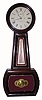 C.1900, E. Howard and Co., 114 Tremont St, Boston "No. 1 Banjo", 8-day weight driven timepiece, full regulator size with grained cherry case. 