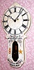 C.1874, (dated), E. Howard and Co., "No. 28 Marble Dial" presentation piece, 8-day, weight driven wall clock. 
