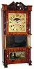 C.1832, Birge and Ives, Bristol, Conn, a carved 1/2 column triple deck in excellent original condition,