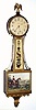 C.1920, Waltham Watch Co., Waltham, Mass, Presentation Banjo,  gold front, 8-day, weight driven. 
