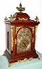 C.1920, German, likely W+H for Max Busse, 3-Fusee, 8-Bell and 5-gong bracket clock, playing your choice of chime tune on the quarter hour, for the English market. 
